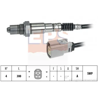 Sonde lambda EPS 1.998.367