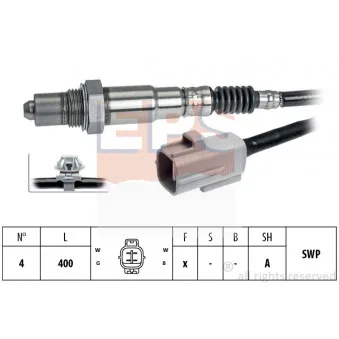 Sonde lambda EPS 1.998.368