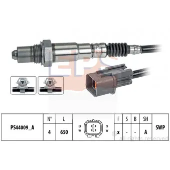 Sonde lambda EPS 1.998.369
