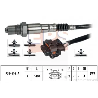 Sonde lambda EPS 1.998.370