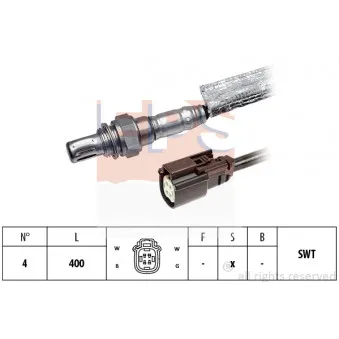 Sonde lambda EPS 1.998.379