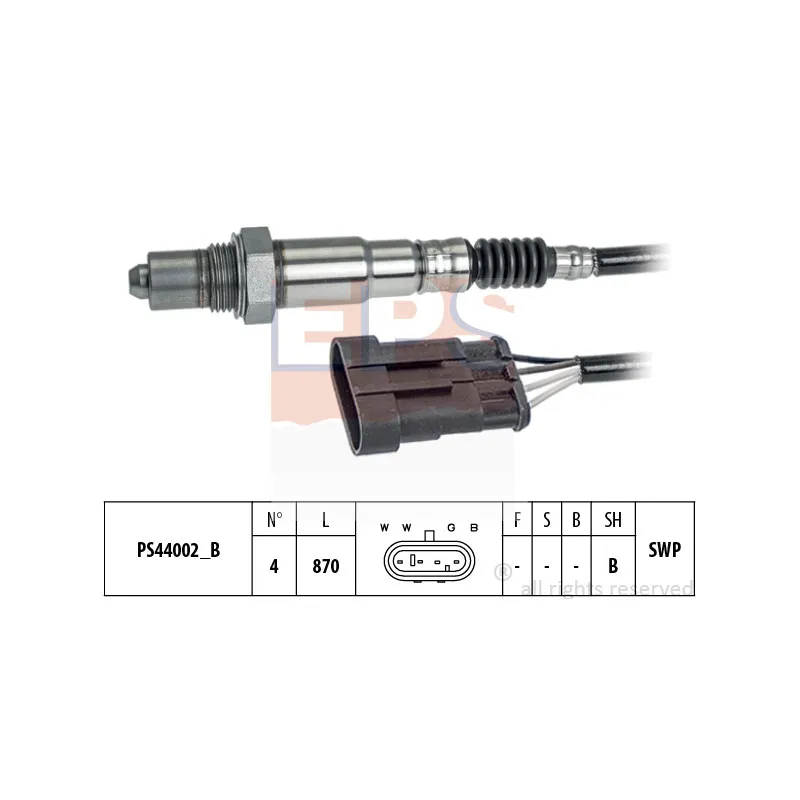 Sonde lambda EPS 1.998.386