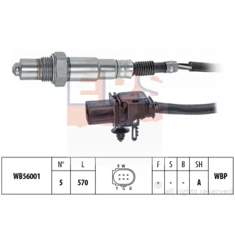 Sonde lambda EPS 1.998.408