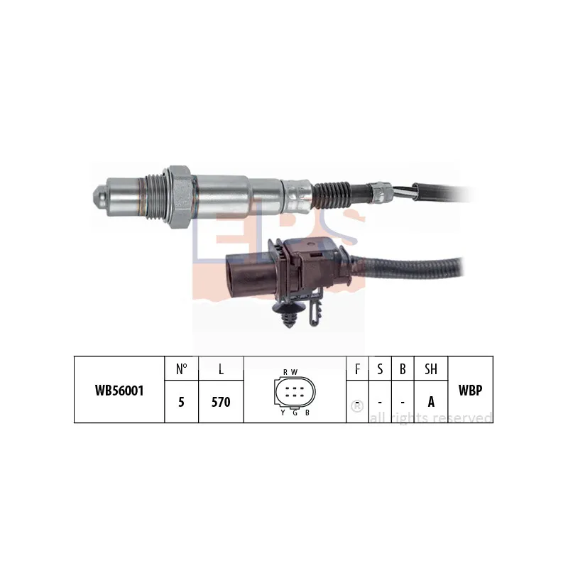 Sonde lambda EPS 1.998.408