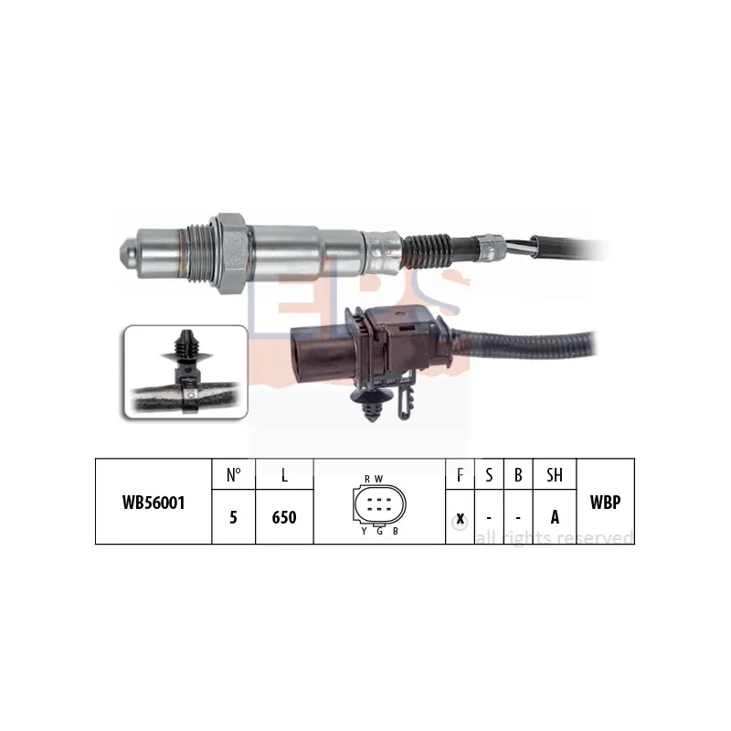 Sonde lambda EPS 1.998.414