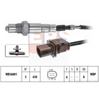 Sonde lambda EPS 1.998.417