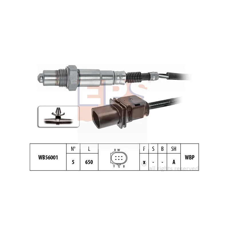 Sonde lambda EPS 1.998.417