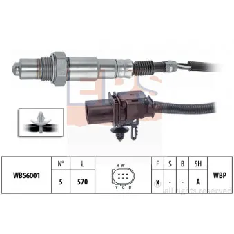 Sonde lambda EPS 1.998.438