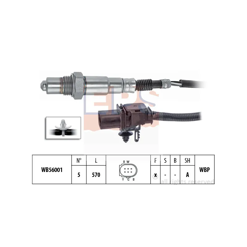 Sonde lambda EPS 1.998.438
