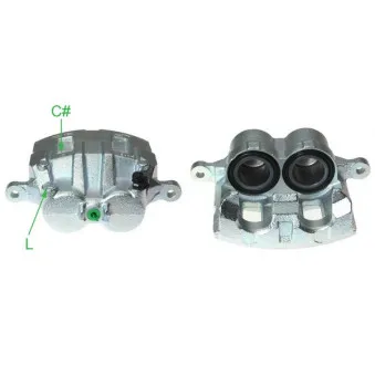 Étrier de frein BUDWEG CALIPER 344472