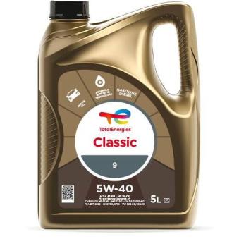 Huile moteur 5W40 Classic 9 - 5L TotalEnergies