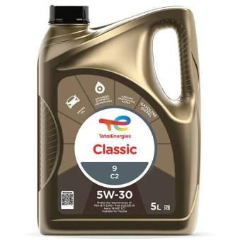 Huile moteur 5W30 Classic 9 C2 - 5L TotalEnergies