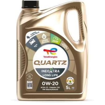 Huile moteur 0W20 QUARTZ INEO Xtra Long Life - 5L TotalEnergies