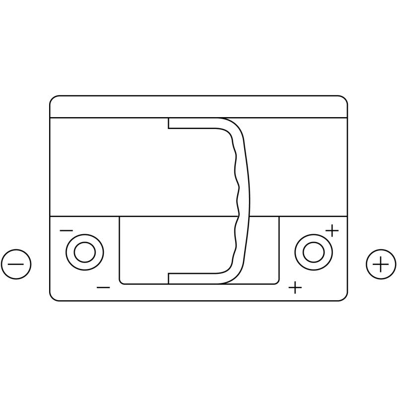 Batterie de démarrage EXIDE EA640 - Visuel 2