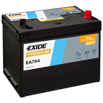 Batterie de démarrage EXIDE EA754