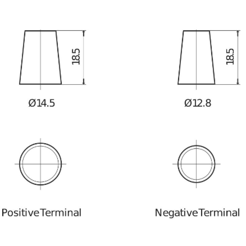 Batterie de démarrage EXIDE EB356 - Visuel 2