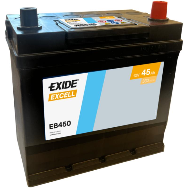 Batterie de démarrage EXIDE EB450 - Visuel 1