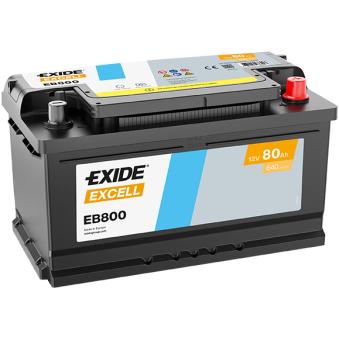 Batterie de démarrage EXIDE EB800