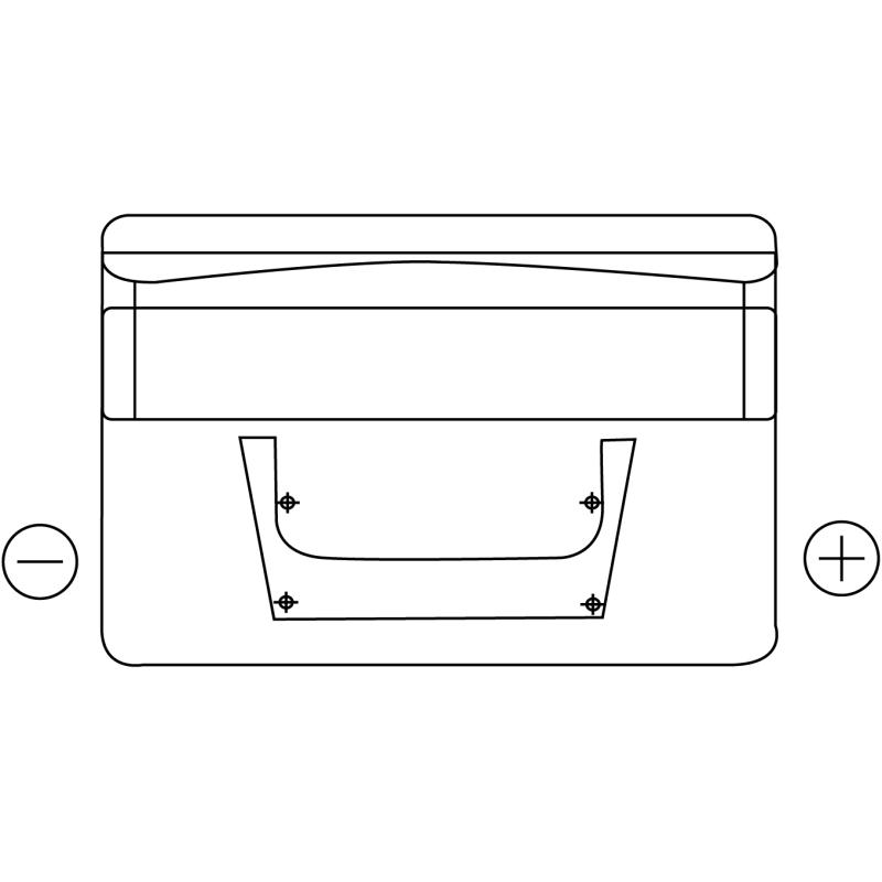 Batterie de démarrage EXIDE EC652 - Visuel 1