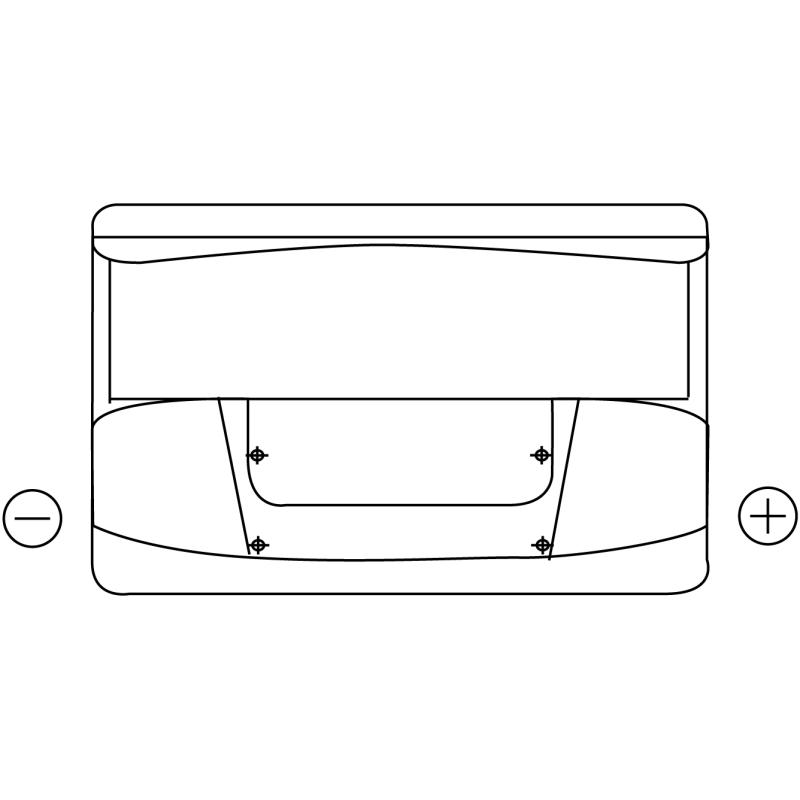 Batterie de démarrage EXIDE EC700 - Visuel 1