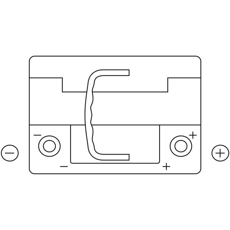 Batterie de démarrage EXIDE EK620 - Visuel 2
