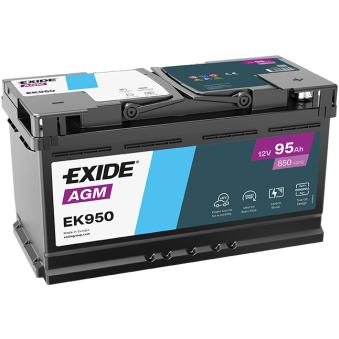 Batterie de démarrage EXIDE EK950