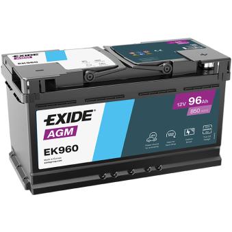 Batterie de démarrage EXIDE EK960