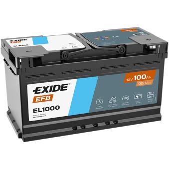 Batterie de démarrage EXIDE EL1000