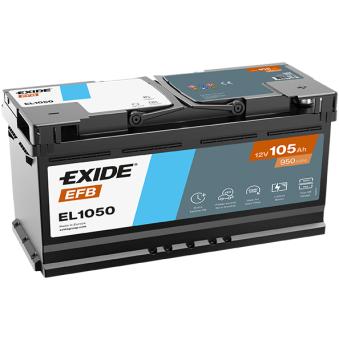 Batterie de démarrage EXIDE EL1050