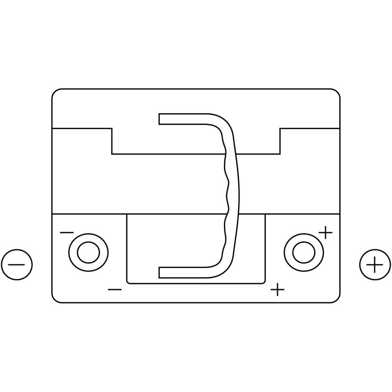 Batterie de démarrage Start & Stop EXIDE EL550 - Visuel 1