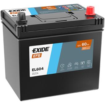 Batterie de démarrage EXIDE EL604