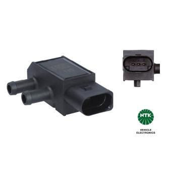 Capteur, pression des gaz échappement NTK