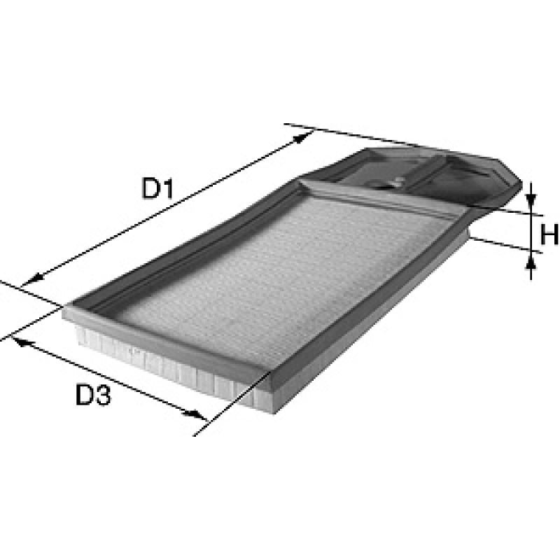 Filtre à air DAVID VASCO A004 - Visuel 1