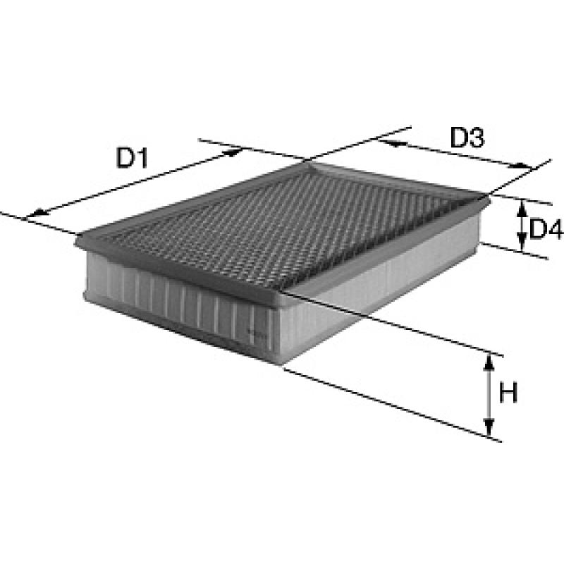 Filtre à air DAVID VASCO A144 - Visuel 1