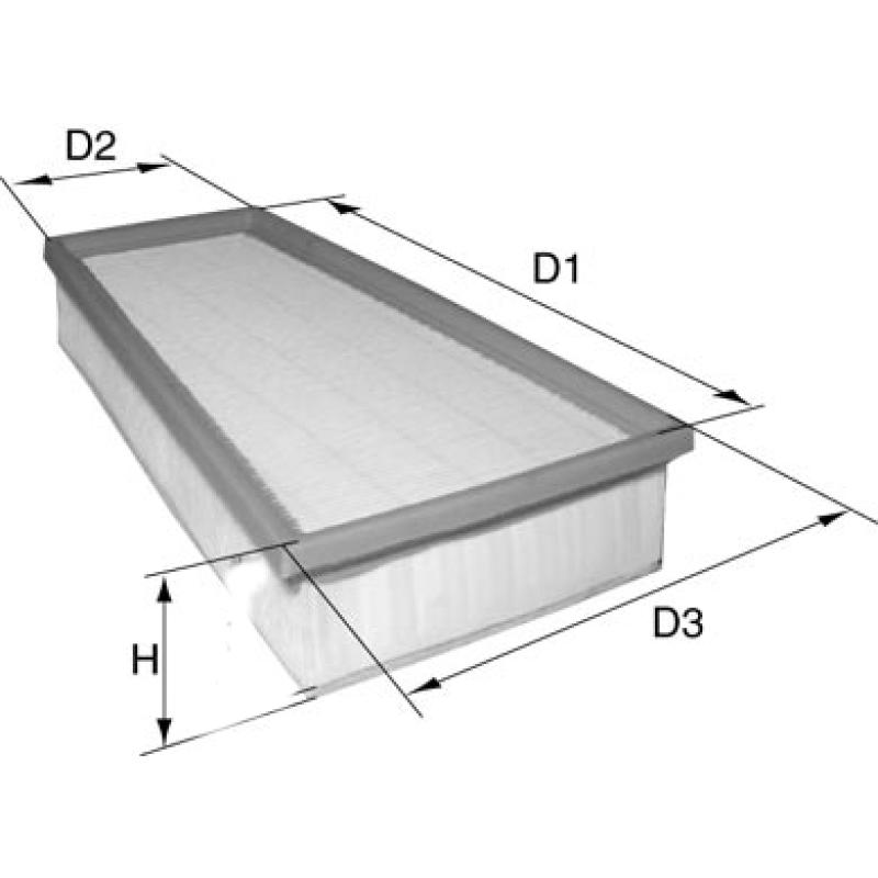 Filtre à air DAVID VASCO A253 - Visuel 2