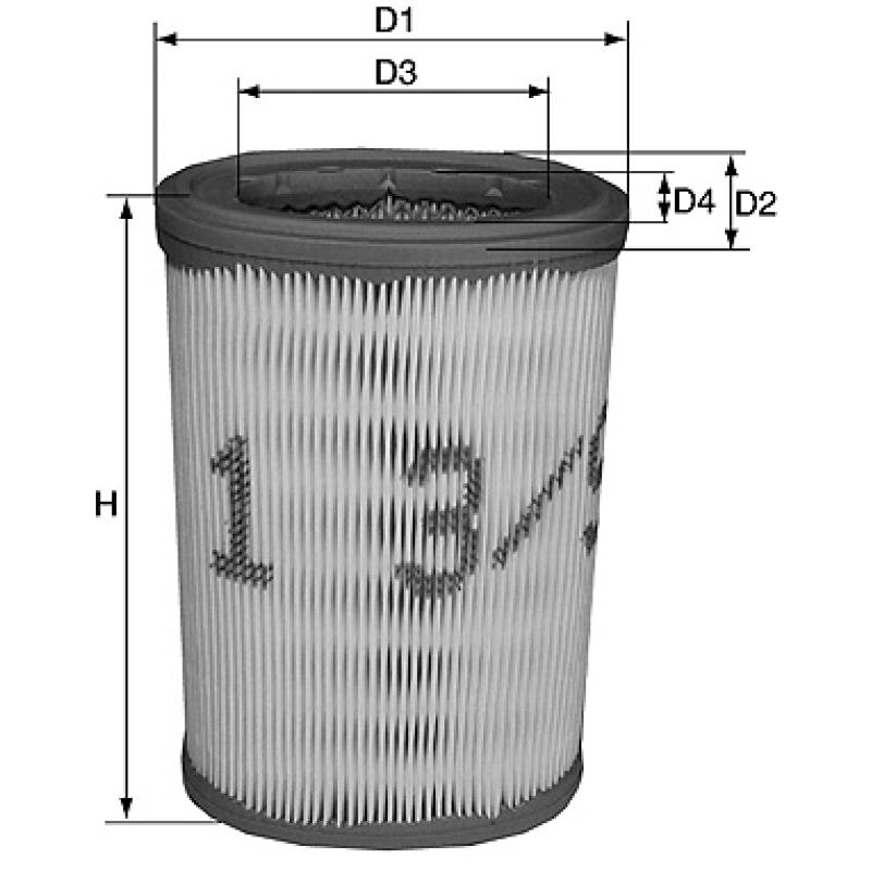 Filtre à air DAVID VASCO A611 - Visuel 1