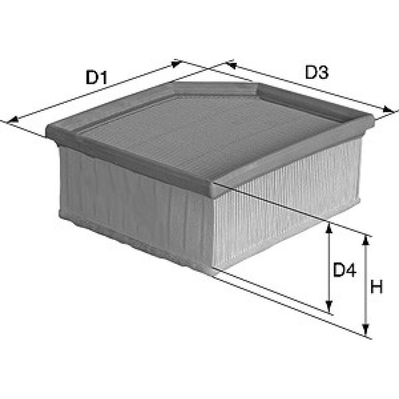 Filtre à air DAVID VASCO A699 - Visuel 1