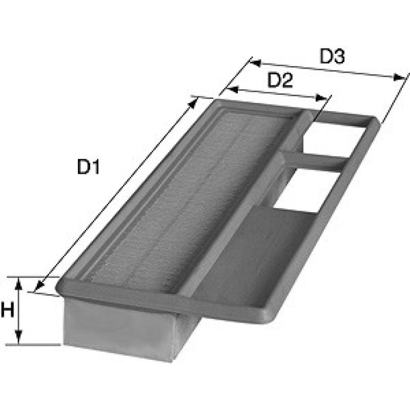 Filtre à air DAVID VASCO A702 - Visuel 2