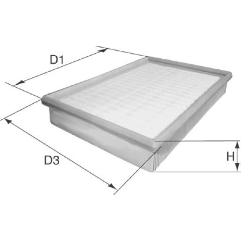 Filtre à air DAVID VASCO A732 - Visuel 1