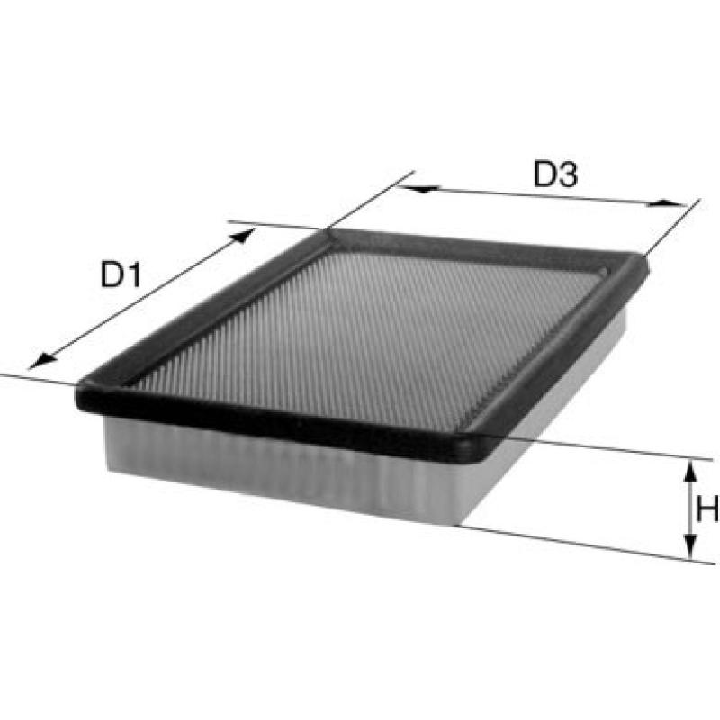 Filtre à air DAVID VASCO A832 - Visuel 1