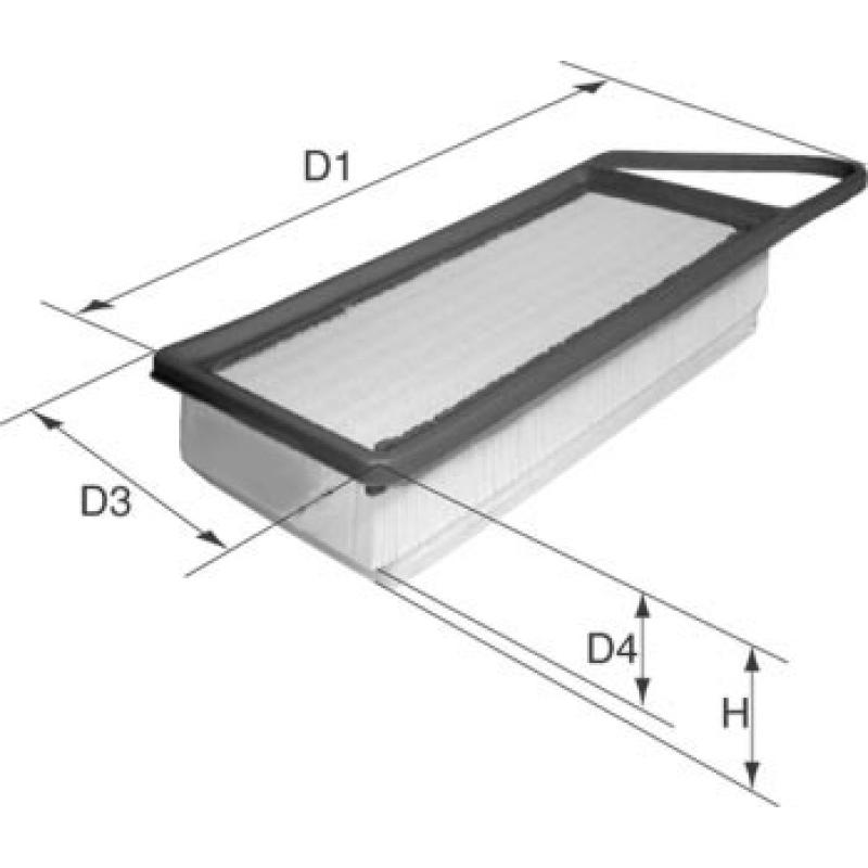 Filtre à air DAVID VASCO A890 - Visuel 1