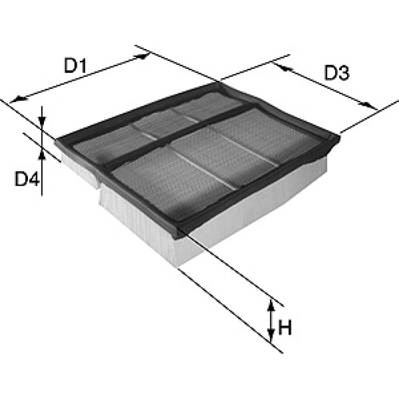Filtre à air DAVID VASCO A948 - Visuel 1