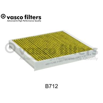 Filtre, air de l'habitacle DAVID VASCO B712