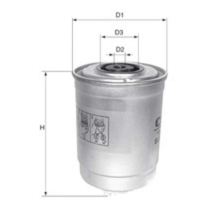 Filtre à carburant DAVID VASCO C243 - Visuel 1