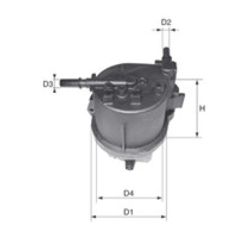 Filtre à carburant DAVID VASCO C376 - Visuel 2