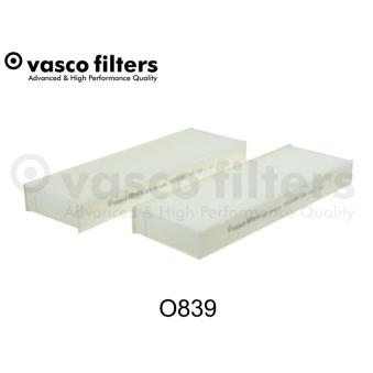Filtre, air de l'habitacle DAVID VASCO O839