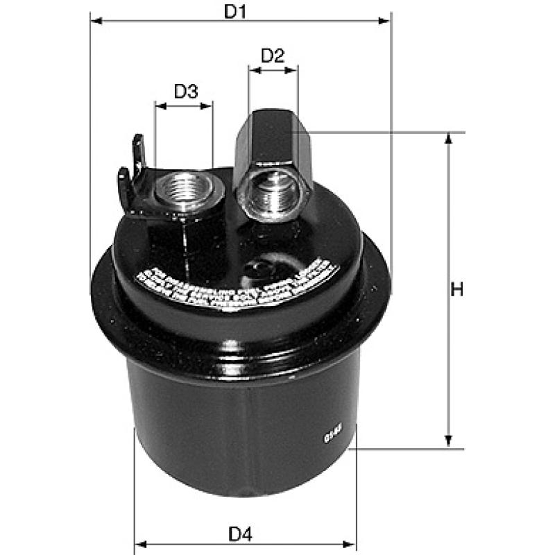 Filtre à carburant DAVID VASCO S024 - Visuel 3