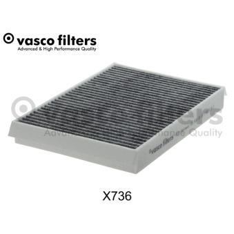 Filtre, air de l'habitacle DAVID VASCO X736
