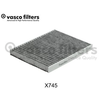 Filtre, air de l'habitacle DAVID VASCO X745