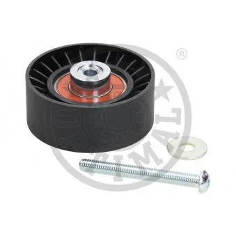 Poulie renvoi/transmission, courroie trapézoïdale à nervures OPTIMAL 0-N1702